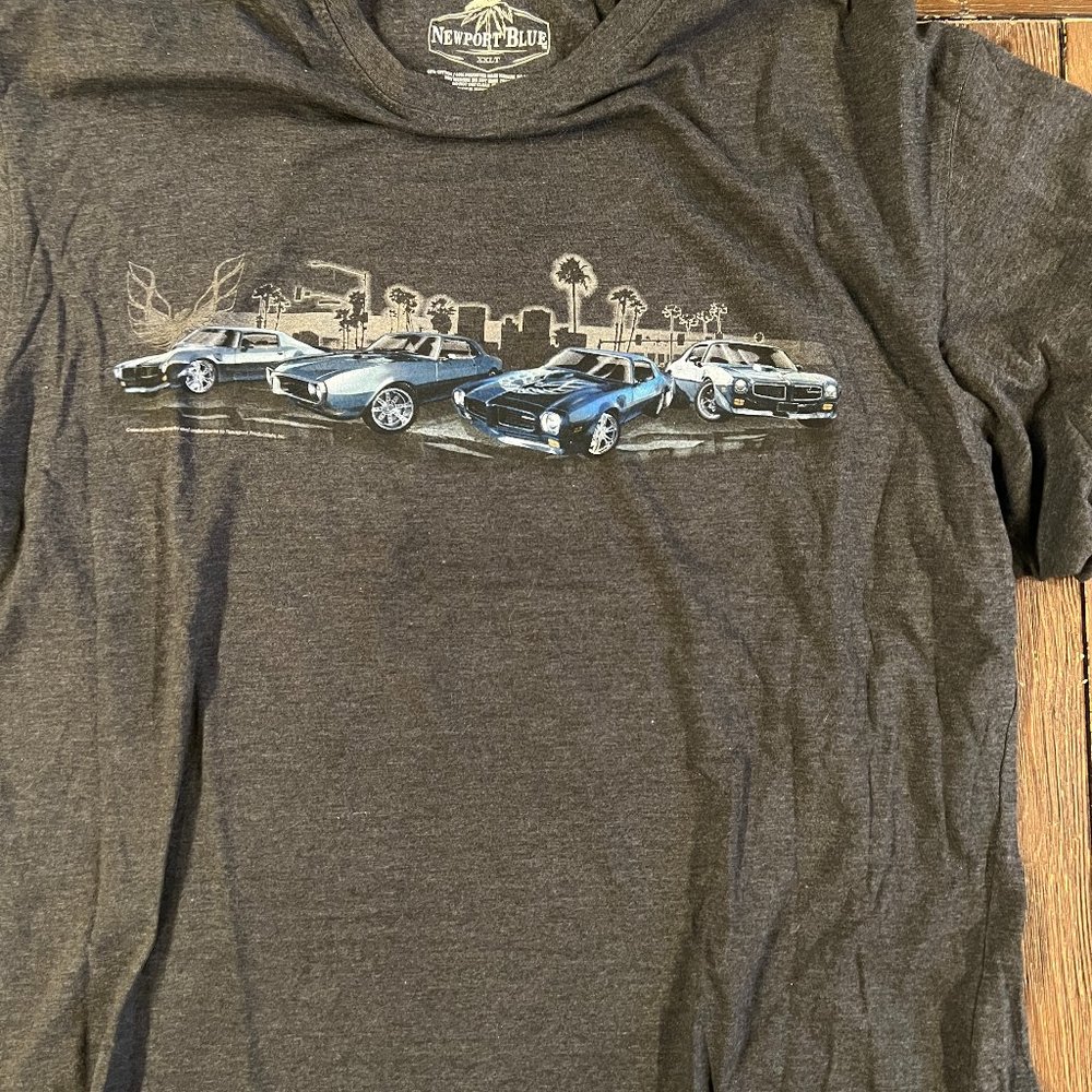 Newport Blue Men's T-Shirt XXLT